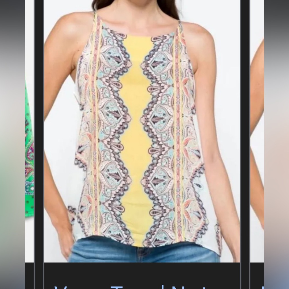 Verse Alceto halter top stitch fix xxl nwt